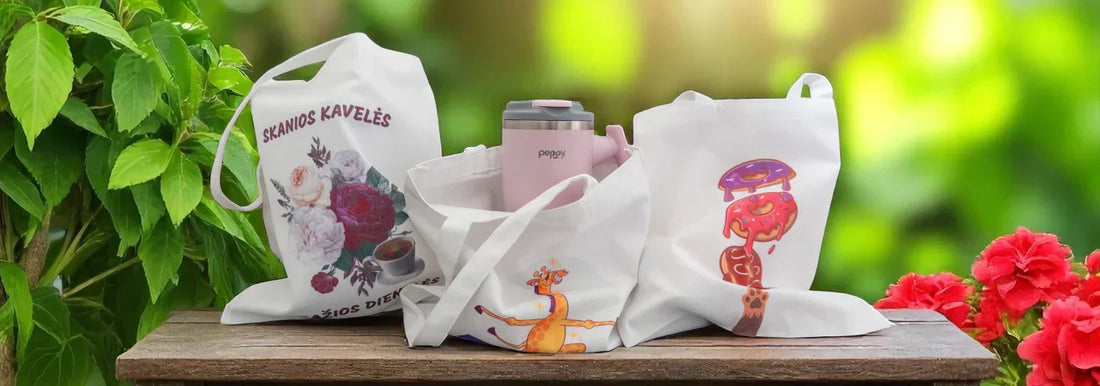 Tote maišeliai – stilinga ir aplinkai draugiška dovana kiekvienam