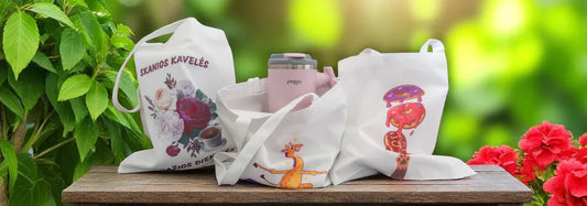 Tote maišeliai – stilinga ir aplinkai draugiška dovana kiekvienam